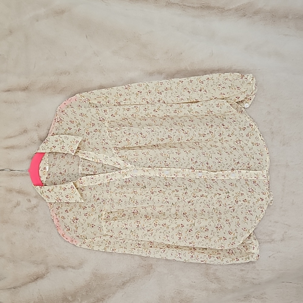 Floral Western Style Blouse